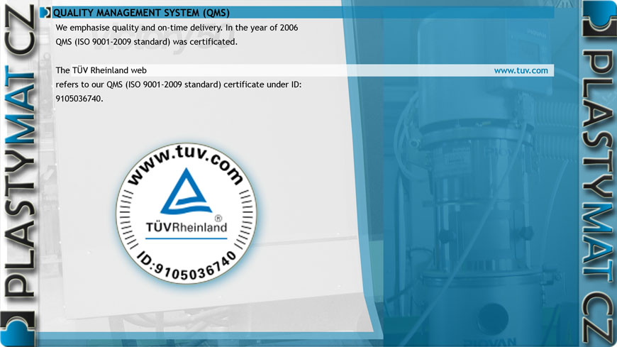 QUALITY MANAGEMENT SYSTEM (QMS)